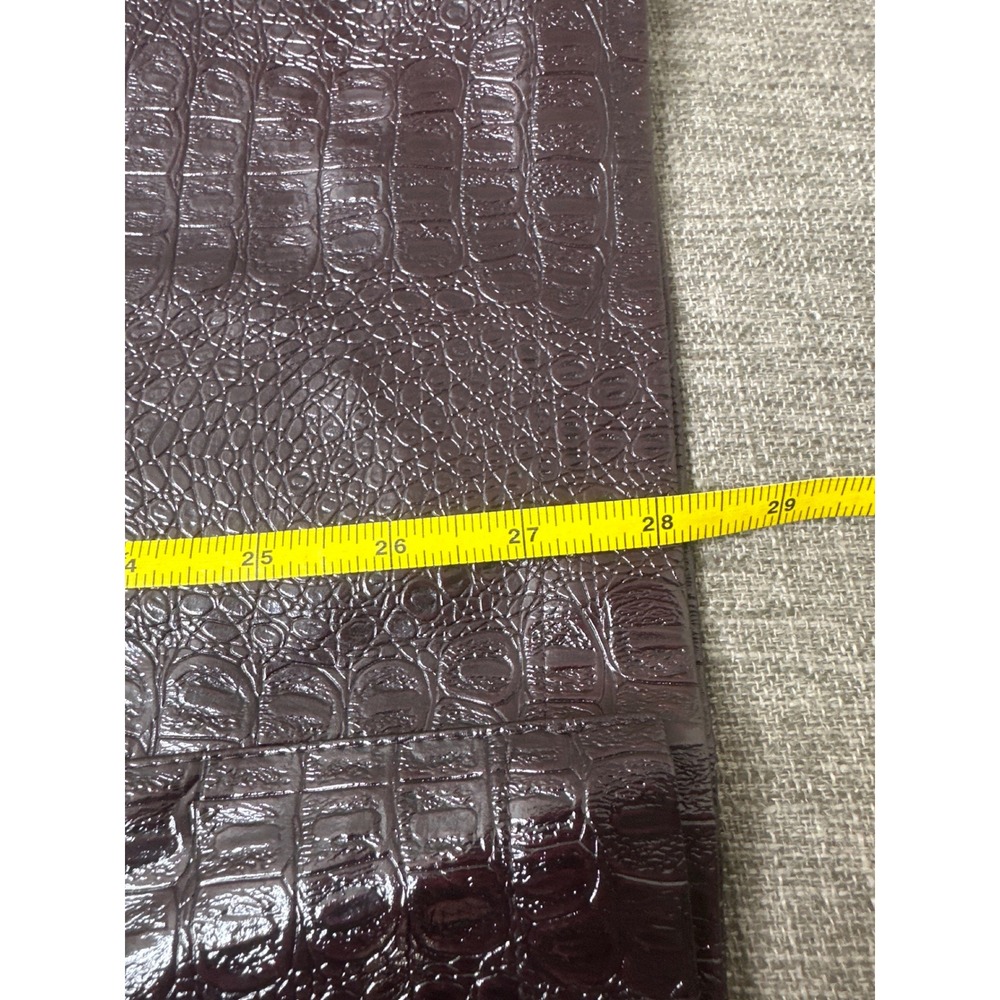 Rachel Comey x Target Faux Leather Croc Embossed Midi Skirt Chicory Brown 6 - Picture 6 of 6